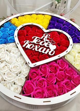 101 троянда - подарунок для коханої дівчини, жінки на день нар...