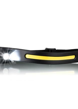 Налобний ліхтарик national geographic iluminos stripe 300 lm +...