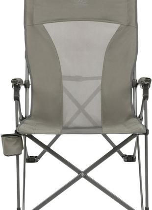 Стілець розкладний highlander balvenie recliner chair charcoal...3 фото