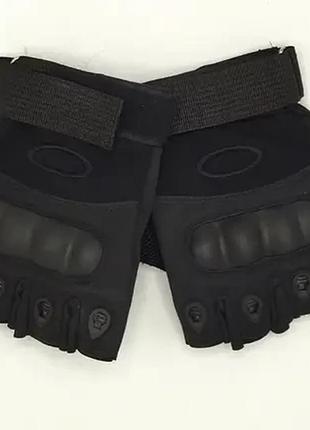 Тактичні штурмові рукавички ttx combat без пальців m , чорні2 фото