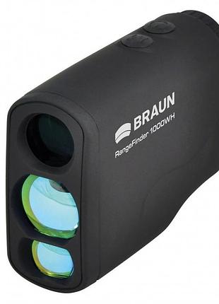 Лазерний далекомір braun 1000wh (від 4 до 1000 метрів)