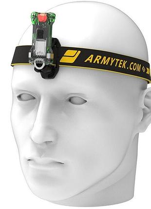 Налобний ліхтар armytek zippy wr green (біле-червоне світло)