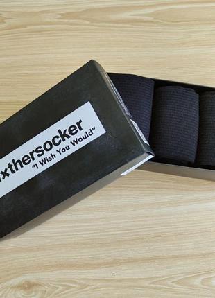 Високі шкарпетки комплект 3 пари унісекс mxthersocker the naked mxthersocker eclipse  франція9 фото