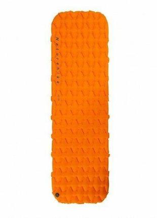 Надувний килимок naturehike fc-10 nh19z032-p, 65 мм, помаранчевий