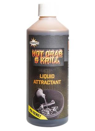 Ліквід hot crab & krill liquid attractant 500ml - dy1646