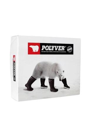 Чоботи зимові polyver premium plus low black до -50℃5 фото