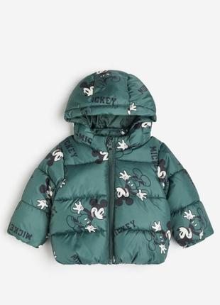Куртка з міккі маус h&m mickey mouse