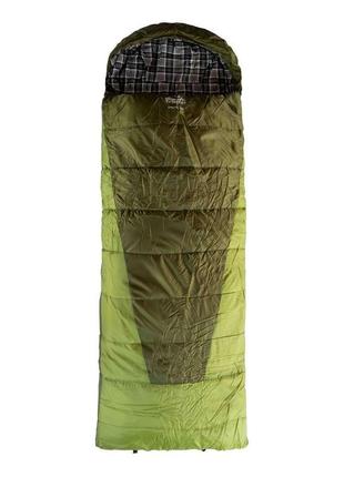 Спальний мішок tramp sherwood long ковдра dark-olive/grey 230/...