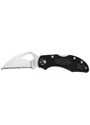 Ніж spyderco byrd robin 2 wharncliffe serrated