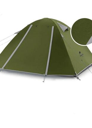 Намет двомісний naturehike p-series nh18z022-p, 210t/65d, темн...