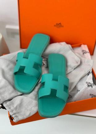 Шлепанцы эрмес hermes