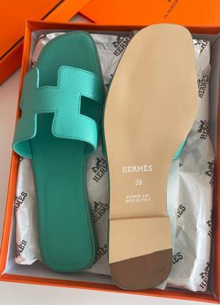 Шлепанцы эрмес hermes8 фото