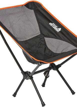 Туристичний стілець skif outdoor catcher black/orange