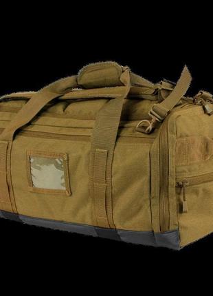 Сумка рюкзак тактична condor centurion duffle (coyote brown)1 фото