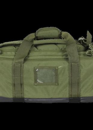 Сумка рюкзак тактична condor centurion duffle (coyote brown)3 фото