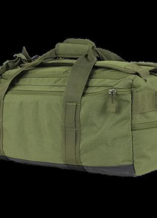 Сумка рюкзак тактична condor centurion duffle (coyote brown)5 фото