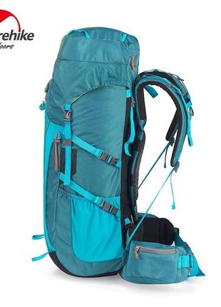 Рюкзак туристичний naturehike nh16y020-q, 55 л, зелений