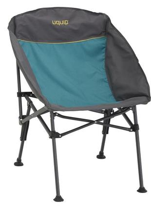 Складний стілець uquip зручний синій/сірий (244011)