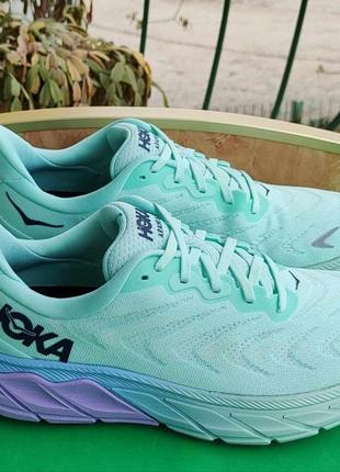 Кроссовки hoka arahi 6 turquoise 25 см.3 фото