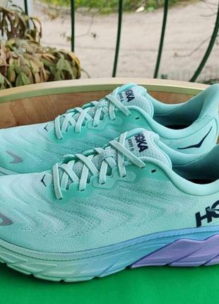 Кроссовки hoka arahi 6 turquoise 25 см.2 фото