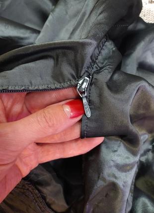 Дизайнерская пышная юбка vera mont, металлик5 фото
