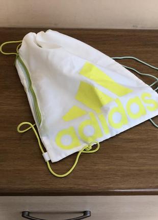 Спортивная сумка-мешок. бренд adidas.
