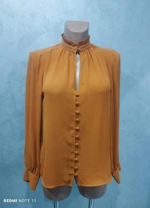 150.ощь качественная блузка модного испанского бренда mango