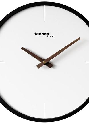 Годинник настінний technoline wt4130 white/black (wt4130)