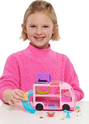 Барбі кемпер із цуценятами barbie pet camper 63717 just play2 фото