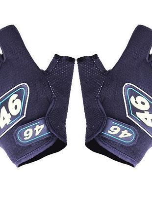 Мотоперчатки ym001-15 (короткі) чорні size l