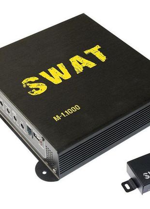 Автомобільний одноканальний підсилювач swat m-1.1000