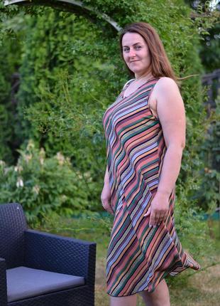 Жіноче плаття зі штапелю3 фото