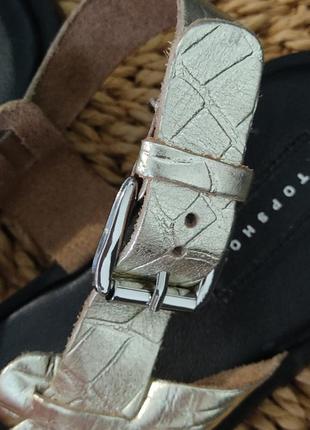 Topshop leather сандалии босоножки кожа5 фото