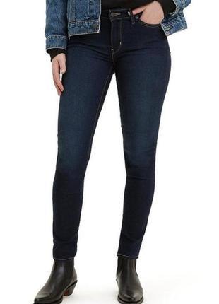 Стильные джинсы skinny самого узкого джинсового бренда из сша levi's1 фото