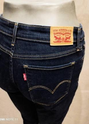 Стильные джинсы skinny самого узкого джинсового бренда из сша levi's7 фото