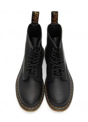 Dr.martens шкіряні черевики 11822003 мартенси 1460 black greasy