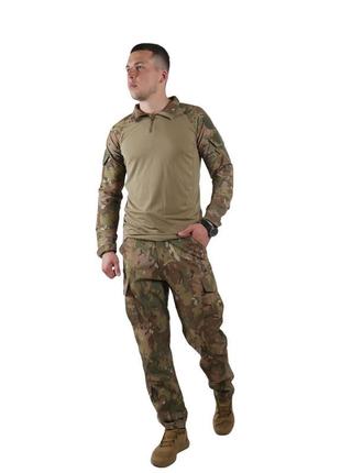 Тактичний костюм (штани+убакс) combat multicam2 фото