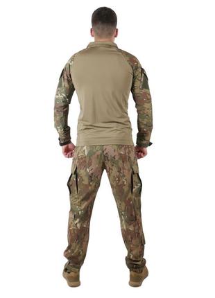 Тактичний костюм (штани+убакс) combat multicam3 фото