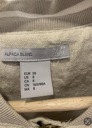Льняной бомпер с вышивкой h&amp;m