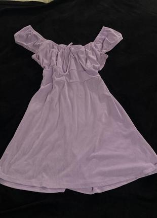 Сукня бузкового кольору cropp4 фото