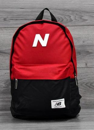 Рюкзак спортивний водонепроникаючий червоний з чорним2 фото