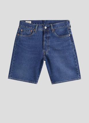 Чоловічі джинсові шорти levi’s 501 розмір 32-341 фото