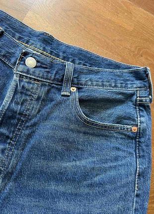 Мужские джинсовые шорты levi’s 501 размер 32-348 фото