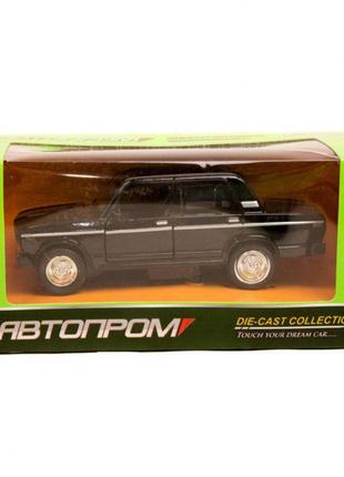 Машинка ваз 2106 автопром 7793(black) 1:32