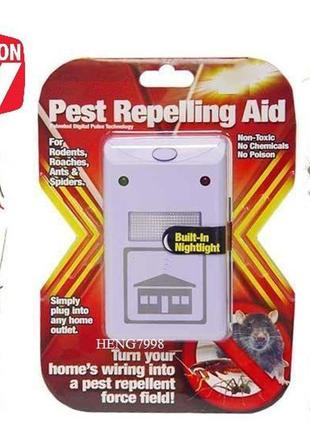 Електронний відлякувач гризунів riddex pest repelling aid