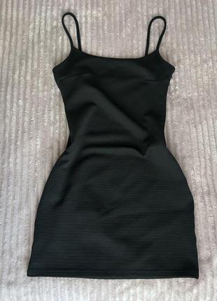 Черное платье topshop1 фото