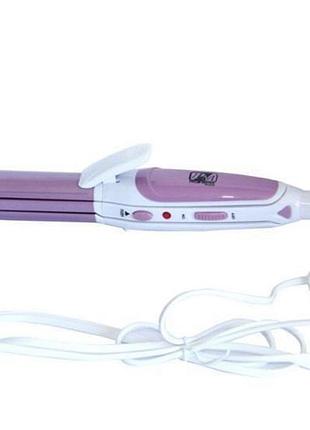 Плойка для волосся promotec стайлер 3в1 220 v 100 w model:pm12136 фото