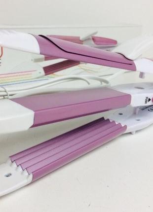 Плойка для волосся promotec стайлер 3в1 220 v 100 w model:pm12137 фото