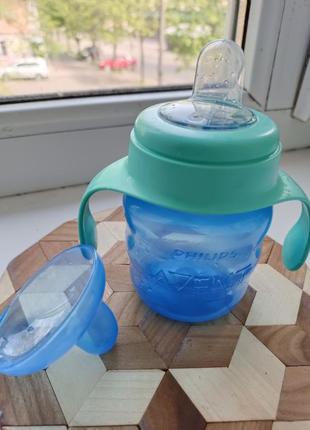 Детский поильник philips avent