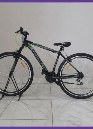 Велосипед st 29" discovery rider am vbr з рамою 19" чорно-сіри...